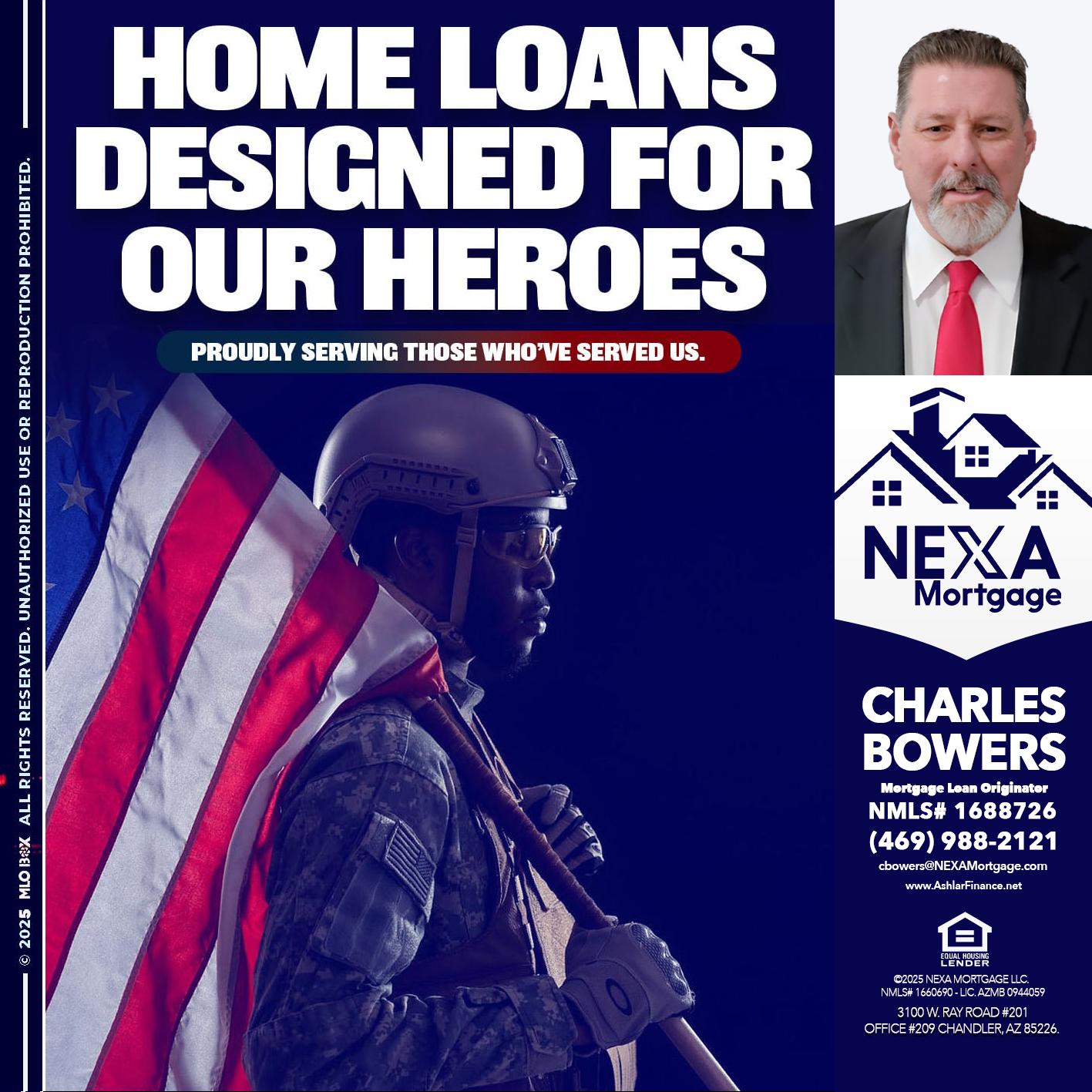 home loans - Charles Bowers -Mortgage Loan Originator