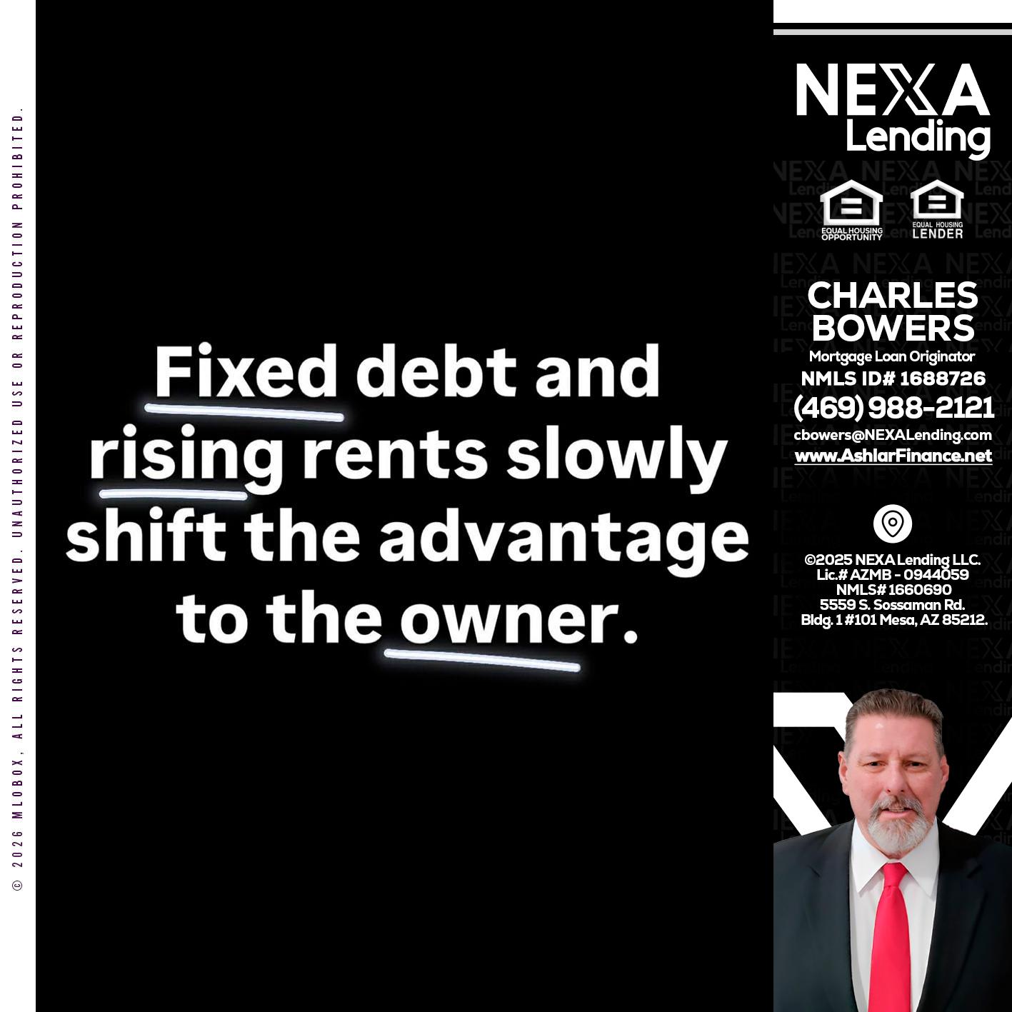 FIXED DEBT - Charles Bowers -Mortgage Loan Originator