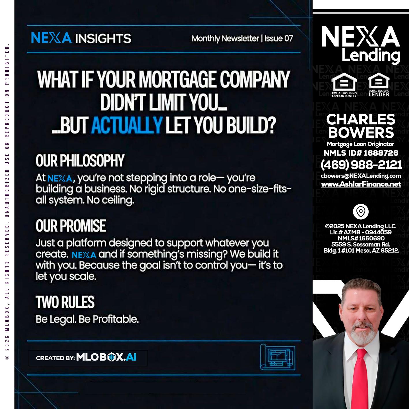 NEXA INSIGHTS - Charles Bowers -Mortgage Loan Originator
