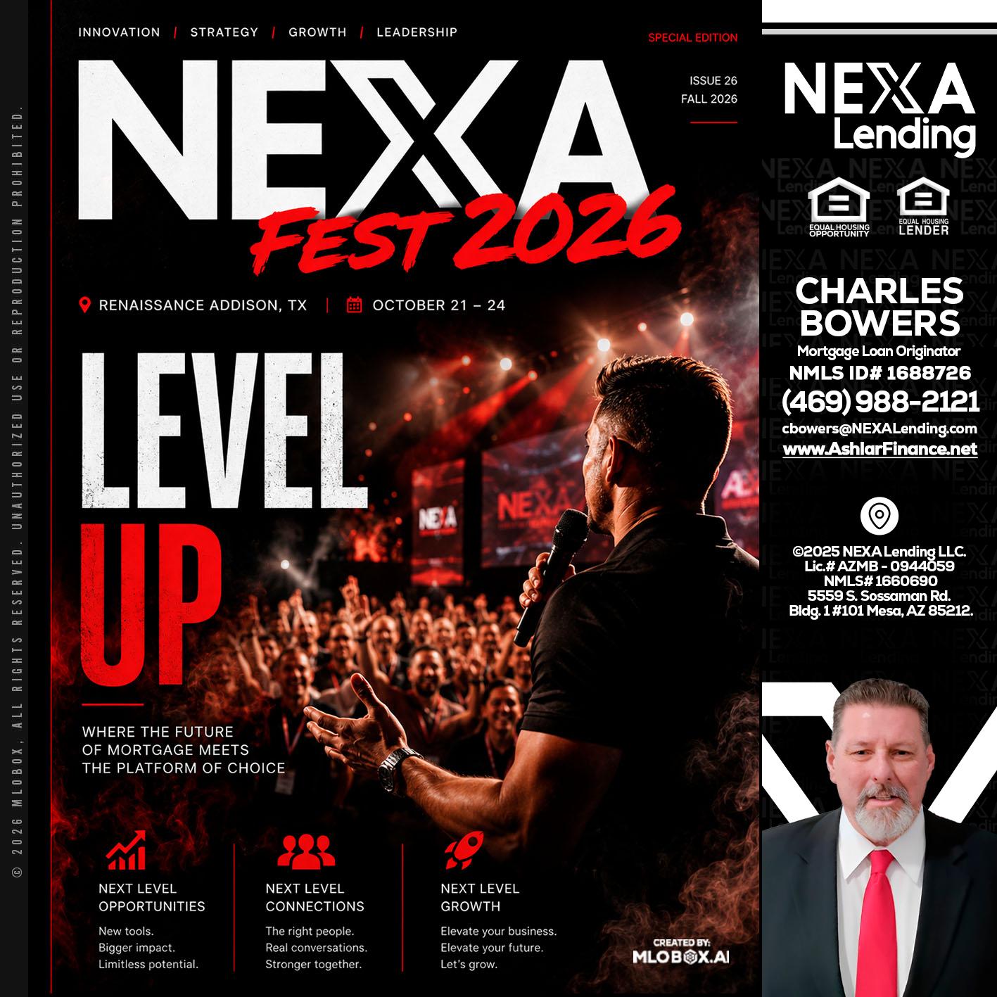 NEXA FEST 2026 - Charles Bowers -Mortgage Loan Originator