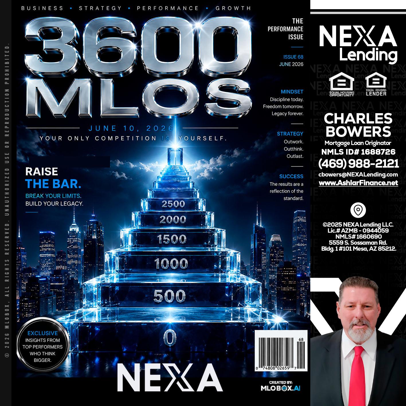 3600 MLOs - Charles Bowers -Mortgage Loan Originator