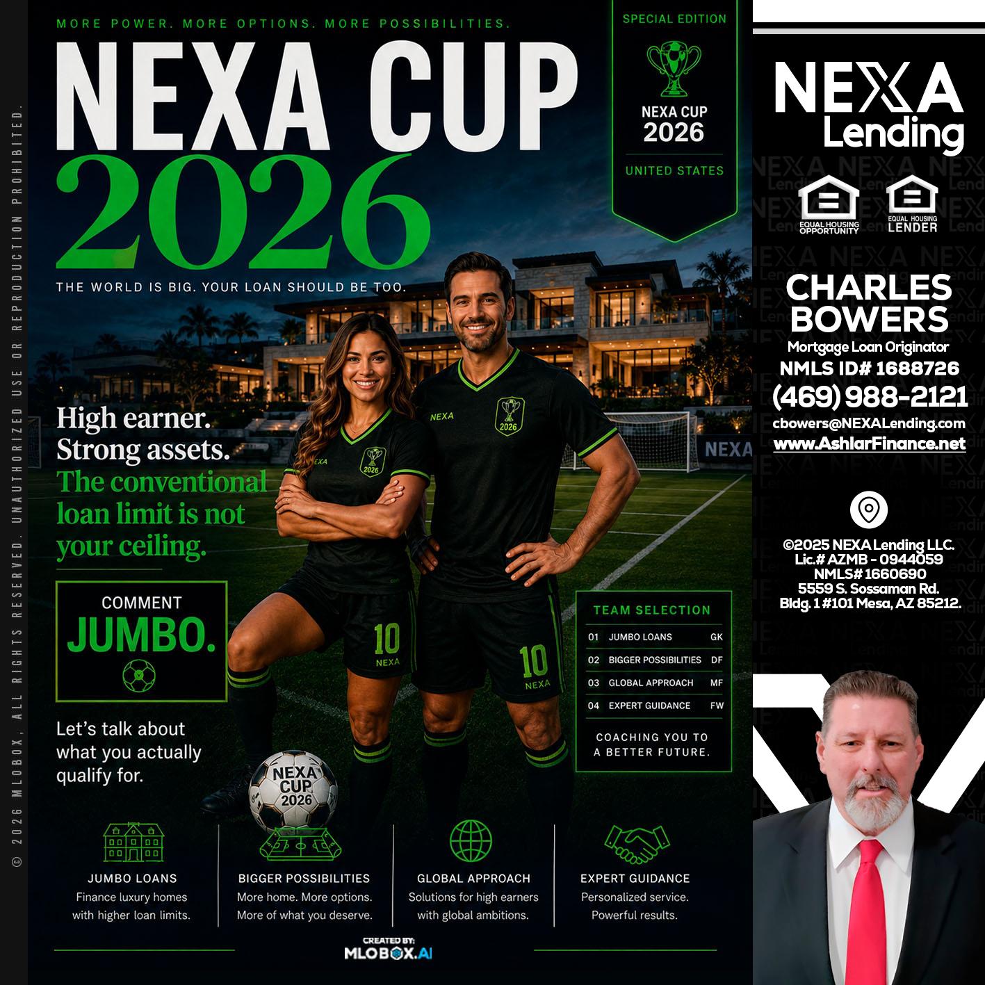 NEXA CUP 2026 - Charles Bowers -Mortgage Loan Originator