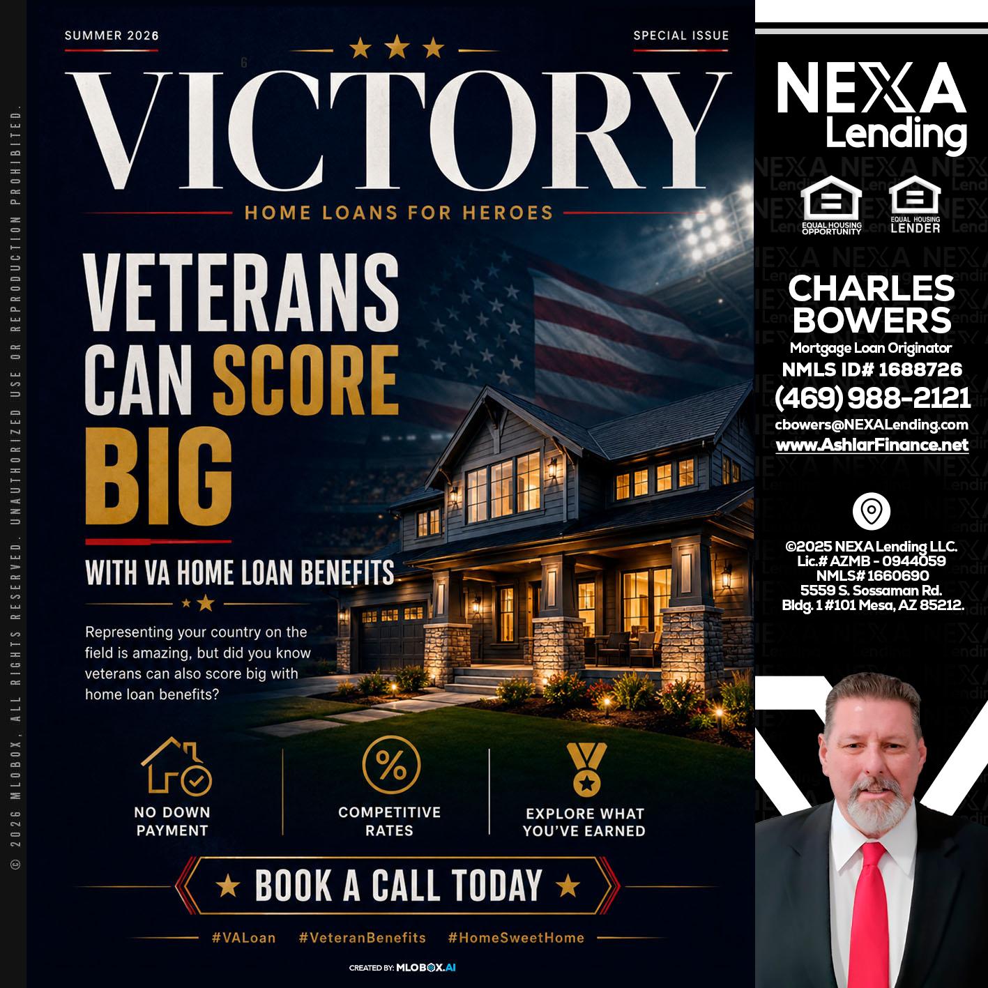 VICTORY - Charles Bowers -Mortgage Loan Originator