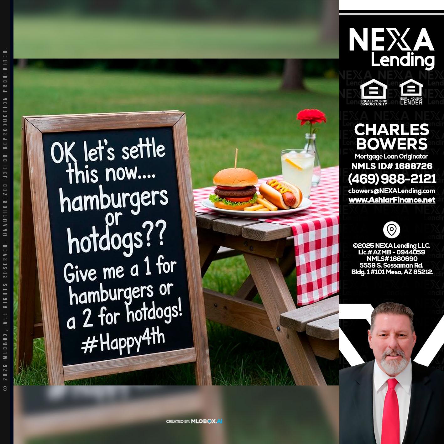 let settle this - Charles Bowers -Mortgage Loan Originator