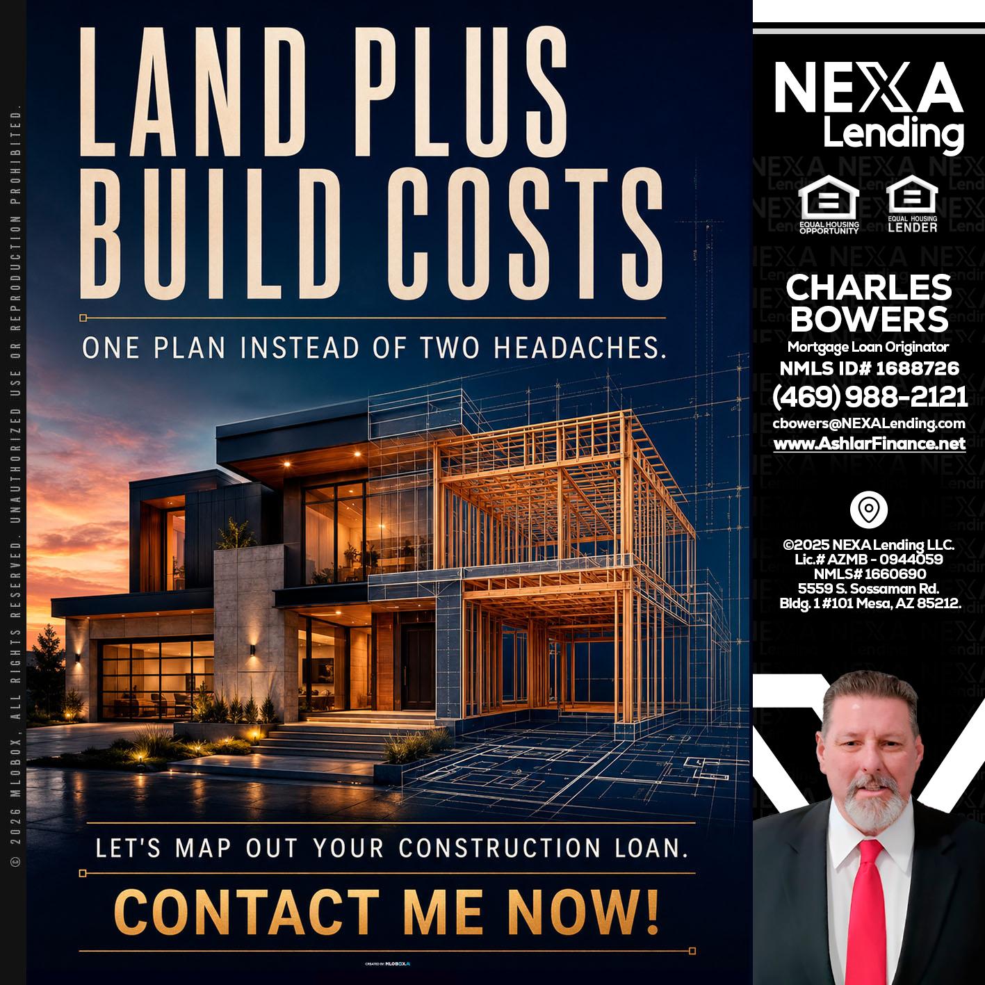 LAND PLUS - Charles Bowers -Mortgage Loan Originator