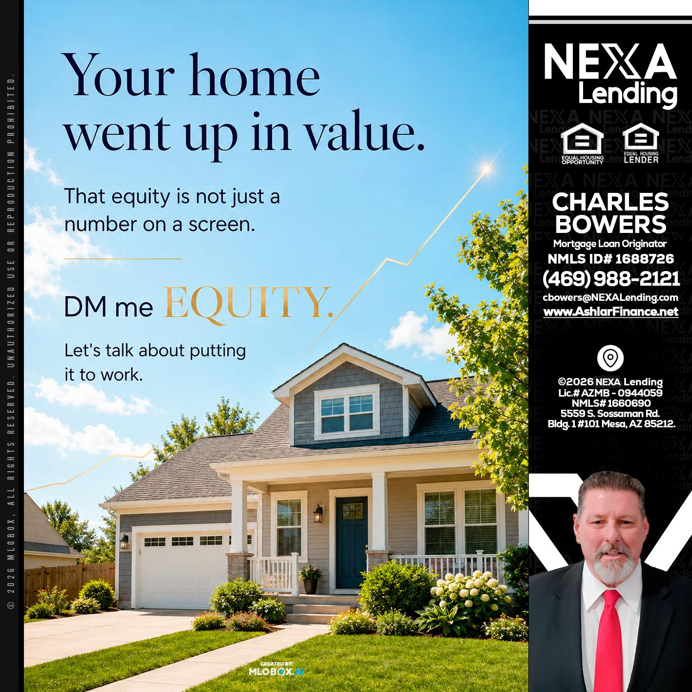 YOUR HOME - Charles Bowers -Mortgage Loan Originator