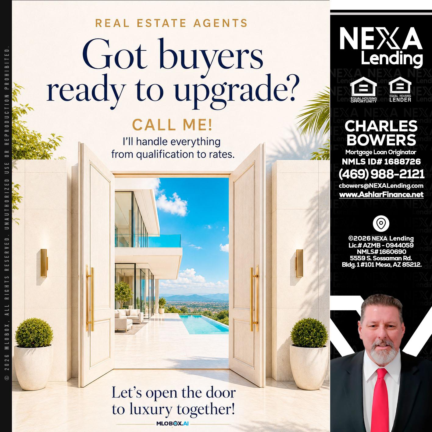 got buyers? - Charles Bowers -Mortgage Loan Originator